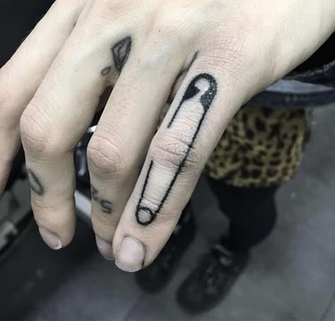 Goth Stick And Poke Tattoo, Obscure Images, Iceberg Lounge, Safety Pin Tattoo, System Failure, Stick Poke Tattoo, Materi Bahasa Jepang, Funky Tattoos, Sharpie Tattoos