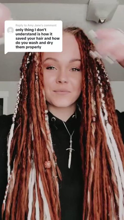 How To Make Dreads, Dreadlocks Diy, Hippie Dreads, Hair Today Gone Tomorrow, Waist Length Hair, Boho Hairstyle, Hair Charms, Protective Hairstyle, Synthetic Dreads