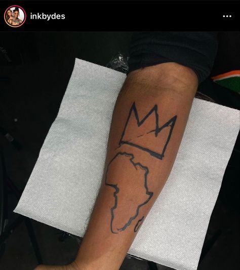 Power To The People Tattoo, Black Power Tattoo, Royalty Tattoo, Typographic Tattoo, Black People Tattoos, African Drawings, Black Men Tattoos, Taboo Tattoo, African Tattoo