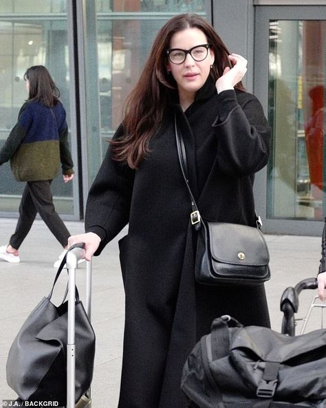 Liv Tyler Style, Tyler Style, Siena Miller, Airport Chic, Jeff Goldblum, Coach Legacy, Ezra Miller, Heathrow Airport, Florence Welch