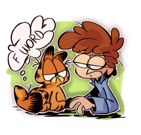 Garfield X Jon, Jon Arbuckle Fanart, Garfield Fanart, Jon Arbuckle, Garfield Movie, Garfield Pictures, Garfield Images, Garfield Christmas, Garfield Odie