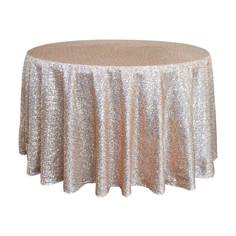 Sequin Wedding Table, Gold Floating Candles, Champagne Sequin Tablecloth, Sequin Tablecloth Wedding, Champagne And Rose Gold, Champagne Table, Tablecloth Ideas, Table Covers Wedding, Runner Wedding Table