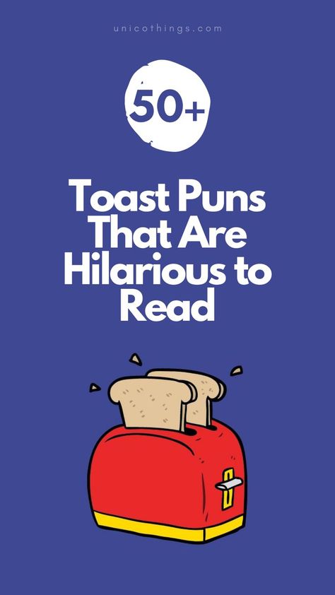 Spread the laugh with these funny and hilarious toast puns that will add a crispy slice of humor to your day. Enjoy😇 Toastmasters Quotes, Tearable Puns, Toast Theme Party, Toast Puns, Funny Toasts, Double Entendre, Witty Comebacks, Teacher Birthday, Wedding Toasts