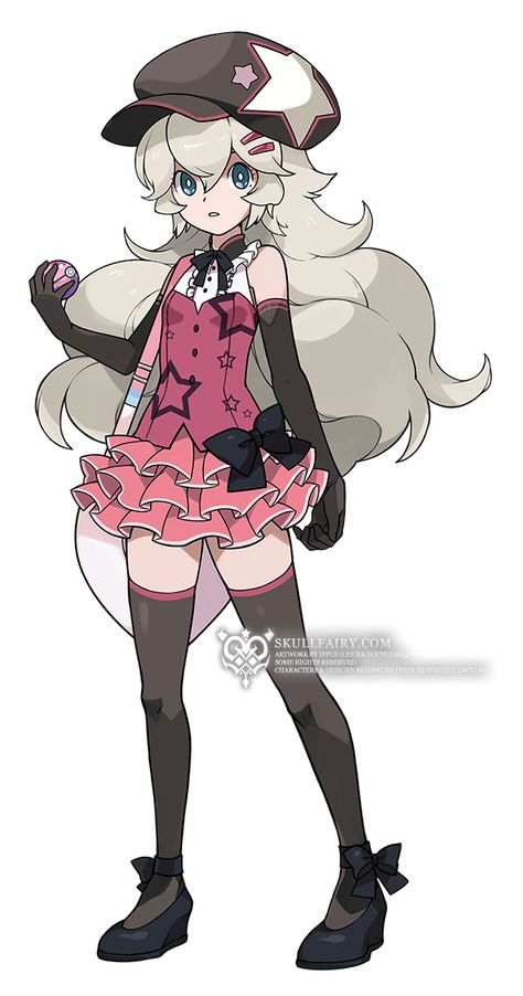 Pokemon Petite Princess Camille - ippus Pokemon Trainer Outfits, Lusamine Pokemon, Deviantart Pokemon, Gijinka Pokemon, Pokemon Rpg, 3d Karakter, Pokemon Clothes, Oc Pokemon, Pokemon Oc