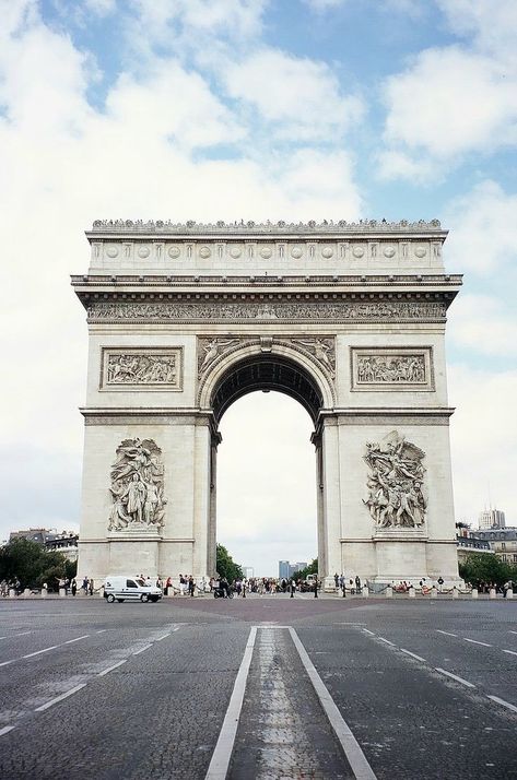 Europe Monuments, French Monuments, France Monuments, Monument France, France Landmarks, Arch Of Triumph, French Buildings, Parisian Architecture, Paris Illustration