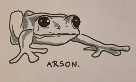 A Frog, A Drawing, Tattoos