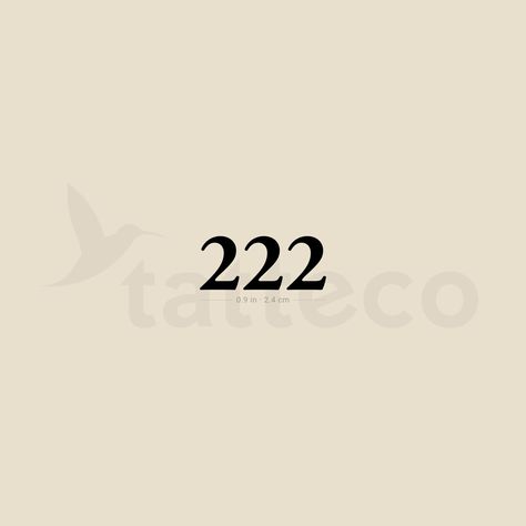 222 Numerology Angel Number Temporary Tattoo (Set of 3) 222 Tattoo Ideas, 222 Numerology, Number Manifestation, 222 Angel Number Tattoo, Numerology 222, 222 Tattoo, Tattoo Alphabet, Number Tattoo Fonts, 222 Angel Number