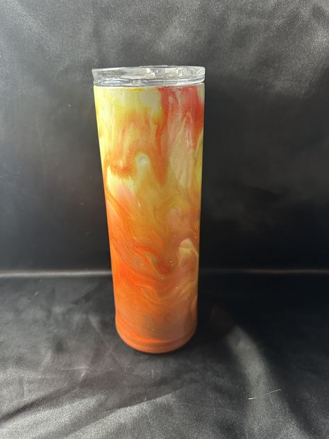 🌟 New Arrival! 🌟 Introducing our handmade resin tumbler with a stunning swirl of orange and yellow! Each 20 oz tumbler is uniquely crafted to bring a burst of color to your day. Perfect for hot and cold beverages, this tumbler is a must-have for anyone who loves unique drinkware. 🥤✨ Get yours now and enjoy your drinks in style! 💛🧡 🛒 Https://www.etsy.com/listing/1756775585/handmade-resin-tumbler-with-swirling #Handmade #ResinTumbler #UniqueDesign #Drinkware #GiftIdea #ShopSmall #EtsyShop #... Yellow Design, Resin Design, Store Ideas, Alcohol Ink Art, Orange And Yellow, 20 Oz Tumbler, Cold Beverages, Ink Art, Alcohol Ink