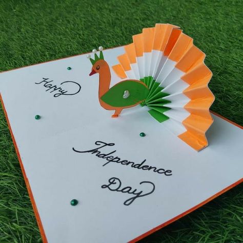 Republic Day Card, Soft Board Decoration, Independence Day Card, Independence Day Greeting Cards, Soft Board, Card Design Handmade, Independence Day India, Handmade Rakhi, Long Kurti