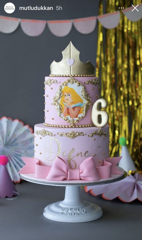 Sleeping Beauty Food, Princess Aurora Party, Aurora Cake, Sleeping Beauty Birthday Party, Beauty Party Ideas, Sleeping Beauty Cake, Princess Theme Cake, Sleeping Beauty Party, Fruit Table