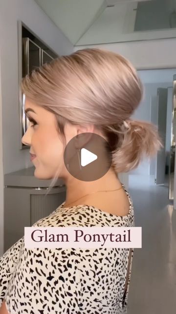 Short Hair Ponytail, Short Hair Up, Texture Spray, Bob Haircut With Bangs, Bob Haircut For Fine Hair, Caramel Highlights, Amazon Favorites, Fun Hair, Hairdos For Short Hair