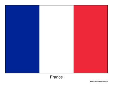 The flag of France. Free to download and print Paris Flag, Italian Flag Colors, Flag Of France, Flag Of Italy, Flag Of Europe, Iceland Flag, Italy For Kids, European Flags, Flag Template