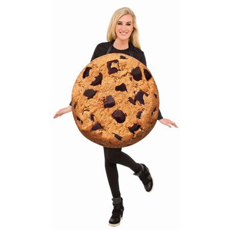 Chocolate Chip Cookie Costume, Cookie Halloween Costume, Halloween Costumes For Big Kids, Tasty Chocolate Chip Cookies, Hot Dog Pizza, Cookie Costume, Candy Costumes, Food Costumes, Childrens Meals