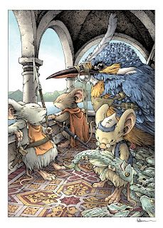 David Petersen, Mouse Guard, Cat Comics, Secret Sauce, Tech Innovation, Cute Mouse, Green Energy, Process Art, Comic Illustration