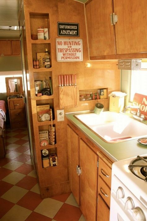 Spartan Trailer, Camper Restoration, Vintage Trailer Interior, Vintage Camper Interior, Vintage Camper Remodel, Trailer Interior, Caravan Interior, Vintage Rv, Vintage Airstream