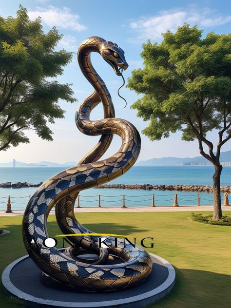 Serpent Art, Bronze Serpent, Reindeer Sculpture, Shark Sculpture, Panther Sculpture, Family Sculpture, Foo Dog Statue, Turtle Sculpture, Rabbit Sculpture