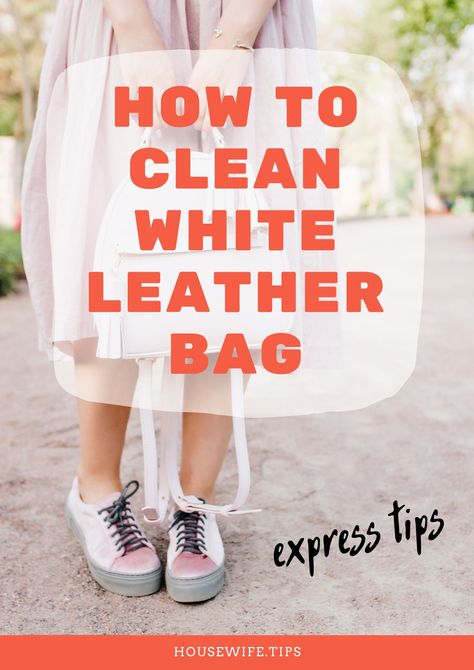 Clean White Leather Purse, Leather Purse Cleaner, Clean White Leather Shoes, Leather Bag Cleaning, Clean Leather Purse, Remove Ink Stains, Diy Experiments, White Shoe Cleaner, Ink Stain Removal