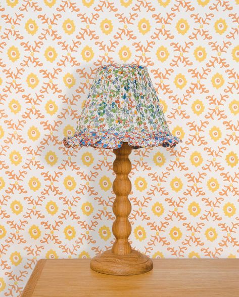 Shop – Tess Newall Tess Newall, Flower Lamp Shade, Bedside Light, Floral Fabrics, Bedside Lighting, Pleated Fabric, Liberty Print, Lamp Base, Lining Fabric