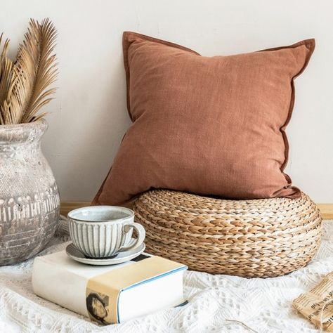 Therapy Photoshoot, 2024 Living Room, Fringe Pillows, Linen Pillow Covers, Farmhouse Pillows, Linen Throw Pillow, Printed Cushions, Linen Pillow Cases, Linen Cushion