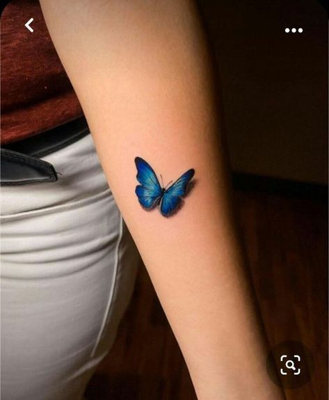 Small Butterfly Tattoo Blue, Blue Ink Butterfly Tattoo, Blue Monarch Butterfly Tattoo, Butterflies Flying Tattoo, Shaded Butterfly Tattoo, Butterflies Tattoo Designs, Nail Butterflies, Flying Butterfly Tattoo, Wallpapers Butterflies