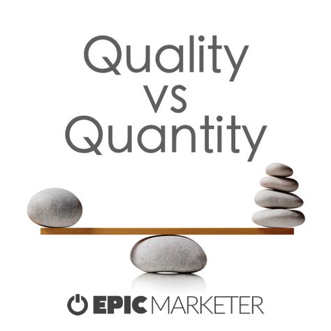 Quality vs quantity – Which is more important for marketing and why?  Hey, this is Mike from Epic marketer calm and today we’re talking about quality versus quantity.  So the big dilemma of quality versus quantity when it comes to in this case creating content for your audience.  So, it doesn’t have to be either or.  But if you had to choose which one you’re leaning towards, I would say quality.  But what most people think is quality is actually crazy perfectionism. #QualityVsQuality Quality Vs Quantity, Recovery Sayings, Ancient Egypt Pyramids, Egypt Pyramids, You Make A Difference, Creating Content, Perfectionism, Quality Content, Talking To You