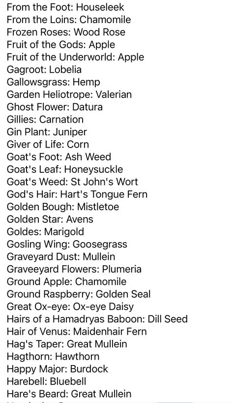 Potion Names Ideas, Dnd Herbalism Kit, Folk Names For Herbs, Witch Names, Magickal Herbs, Witch Herbs, Grimoire Book, Writing Fantasy, Magic Spell Book