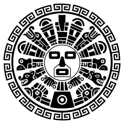 Dios sol inca inti | Premium Vector #Freepik #vector #logo-maya #sol-maya #simbolos-mayas #cultura-maya Inca Symbols Peru, Inca Symbols, Mayan Circle, St Michael Tattoo, Inca Art, Astrological Elements, Aztec Drawing, Art Competition Ideas, Mayan Tattoos