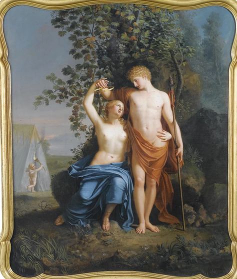 Gaspare Landi Apollo And Artemis, Glasgow Museum, Female Deity, Son Of Zeus, William Adolphe Bouguereau, Oil Canvas, Art Uk, Greek Myths, Portrait Gallery