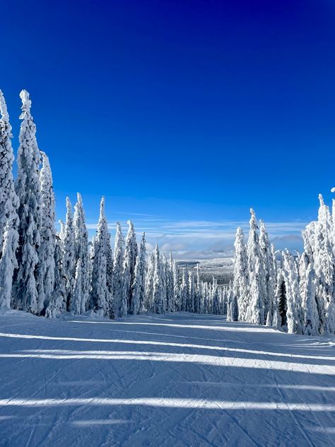 Canada Skiing, Big White Canada, Skiing Holiday Aesthetic, British Columbia Winter, Skiing In The French Alps, Big White Ski Resort, Skiing Aesthetic, Big Sky Ski Resort, Big Sky Montana Skiing