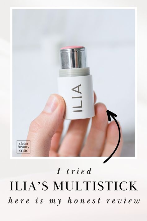 One simple product that easily swipes onto cheeks and lips, this creamy, non-toxic multi-stick may be the MVP of your makeup bag. Here is my full review of the ILIA Multi Stick. Ilia Multi Stick, True Botanicals, Fair Skin Tone, Clean Hair, Clean Makeup, Cream Blush, Fair Skin, Face Oil, Clean Beauty