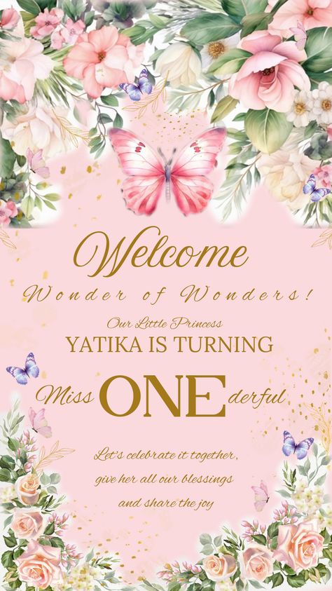 Welcome board for the first birthday Baby Birthday Invitation Card, First Birthday Invitation Cards, Birthday Invitation Cards, Birthday Theme Decoration, Baby Birthday Invitations, Welcome Board, Twins 1st Birthdays, Welcome Boards, 1st Birthdays