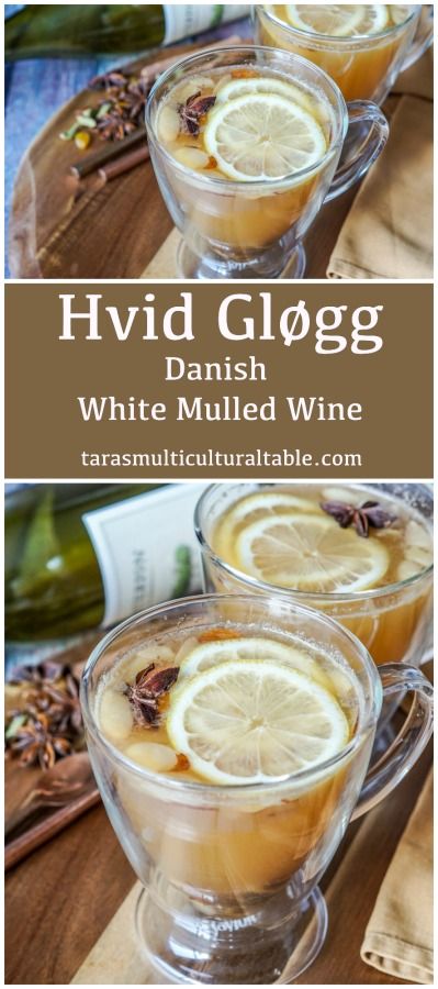 Glogg Recipe Danish, Danish Recipes Denmark, Danish Christmas Food, White Wine For Cooking, Tea Ring Recipe, Glogg Recipe, Mulled White Wine, Caroline Fleming, Danish Cuisine