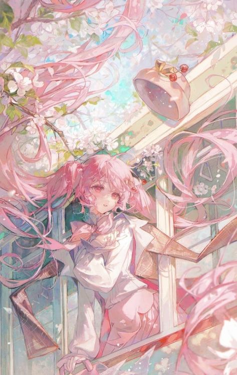 Matcha Artist, Matcha Art, Gacha Styles, Elegant Poses, Sakura Miku, Pretty Artwork, 캐릭터 드로잉, Pretty Drawings, Ethereal Art