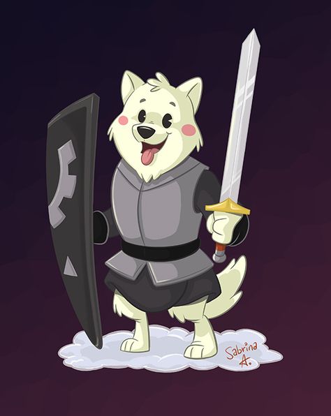 Lesser Dog by Sibsy.deviantart.com on @DeviantArt #undertale #lesserdog #lesserdogundertale "Critical pet! Dog excitement increased." Lesser Dog Undertale, Undertale Dog, Lesser Dog, Hyper Focus, Undertale Ost, Fox Character, Delta Rune, Fox Dog, Fox Games