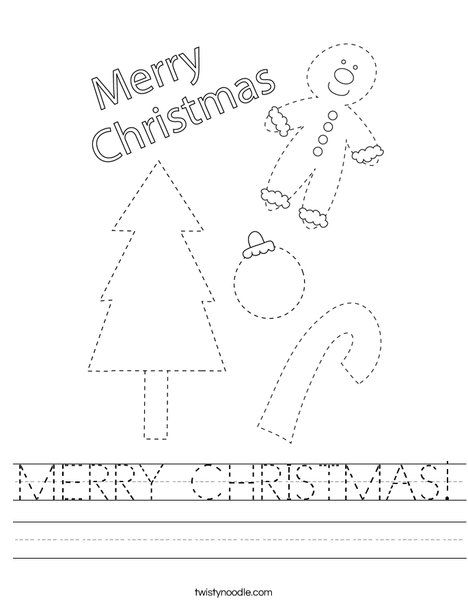 MERRY CHRISTMAS Worksheet - Twisty Noodle Merry Christmas Preschool, Christmas Worksheet, Transportation Worksheet, Holiday Worksheets, Twisty Noodle, Toddler Worksheets, Christmas Worksheets, Holiday Lettering, Letter Of The Week