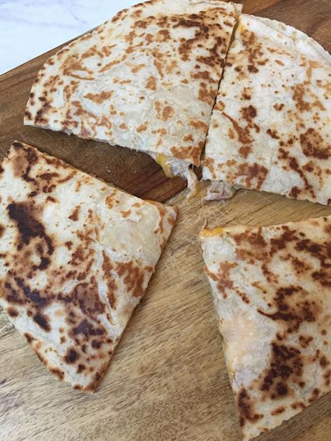 Tuna Quesadilla, Tuna Fish Recipes, Tuna Melt Recipe, Melt Recipe, Tuna Melt, Gluten Free Tortillas, Gluten Free Lunch, Hot Sandwich, Tuna Melts