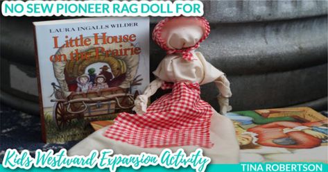 if your kids love the Little House on the Prairie series, or you’re learning about pioneers in general making a no sew pioneer rag doll is a perfect hands-on activity to learn a little about the culture back then. Your child will be creating art, doing a little math, learning history and geography, working those fine motor skills, learning basic skills, and having fun while doing it. Grab this hands-on kids activity for studying about westward expansion. Westward Expansion Projects, Westward Expansion Activities, Pioneer Day Activities, Pioneer Crafts, Doll For Kids, Westward Expansion, Learn History, Little House On The Prairie, Laura Ingalls