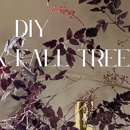 Bettina Ballard | Curated Interiors & DIY on Instagram: "Stop right there, save this for your next diy and this years faux fall tree with my favorite @afloral Cimicifuga Ramosa Leaves!! Seriously another easy DIY I swear!! Just a little time and a little hand power and you have your self a fall tree! This is for you if you may have a tree you may be wanting to upgrade or you aren’t able to source a real branch. You can totally nut an inexpensive tree at the height that you want and strip it do Diy Faux Fall Tree, Faux Fall Tree, Diy Fall Tree, Pretty Porches, Fall Tree, Fall Diy, Autumn Trees, Easy Diy, My Favorite