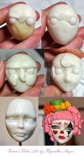 Fondant modeling chocolate mix. Not exactly how I planed, but it was just for fun :) Coraline Art, Clay People, Diy Wings, Clay Sculpting, Sculpture Art Clay, Polymer Clay Figures, Clay Stuff, Fondant Tutorial, Polymer Clay Sculptures