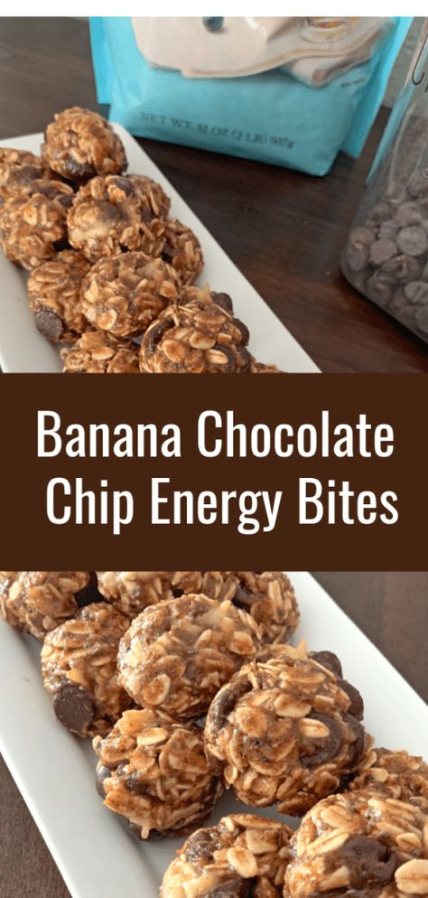 Banana Pb Chocolate Bites, Peanut Butter Banana Energy Bites, Banana Bread Energy Bites, Frozen Chocolate Banana Bites, Frozen Banana Chocolate Peanut Butter Bites, Banana Energy, Energy Bites Healthy, Oatmeal Bites, Running Food