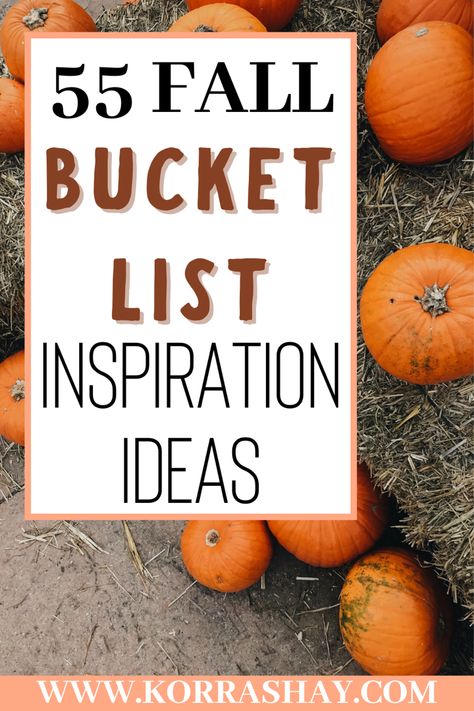 Fall To Do List Families, Fall Bucket List 2023, Fall List Of Things To Do, Fall Bucket List Aesthetic, Things To Do In The Fall, Fall Bucket List 2024, Fall Things To Do, Fall Fun Ideas, Fall Bucket List For Couples