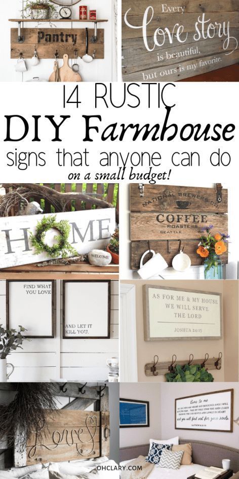 I am officially OBSESSED with these DIY Farmhouse signs! I can't believe how affordable and easy they are to make! They will look AMAZING in my bathroom, living room and even our master bedroom. If you love the fixer-upper style you HAVE TO TRY these signs, the tutorials are so easy to follow that anyone can learn how to make them. I am PINNING THIS for later!! Farmhouse Kitchen Signs Diy, Sign Diy Ideas, Craft Houses, Restore Furniture, Farmhouse Signs Diy, Diy Farmhouse Decoration, Kitchen Printables, Cheap Farmhouse, Farmhouse Style Lighting