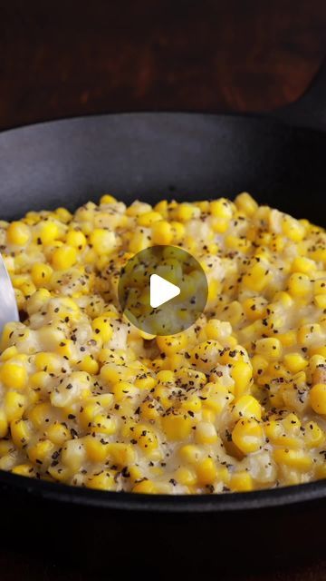 Plain Chicken® on Instagram: "Southern Skillet Corn – my absolute favorite corn dish! I could easily finish the entire pan on my own – it's just that delicious!!! You'll need corn, salt, pepper, sugar, butter, water, flour, and milk. It's ready in just 20 minutes. Perfect for enjoying all that delightful sweet summer corn!⁠
⁠
Click on the blue link in my bio @plainchicken to get the recipe - click the link & then click the photo to go to the recipes on PlainChicken.com⁠" Southern Corn Recipes, Corn Flour Recipes, Skillet Corn, Corn Dishes, Fried Corn, Dinner For 2, Plain Chicken, Summer Corn, Corn Recipes