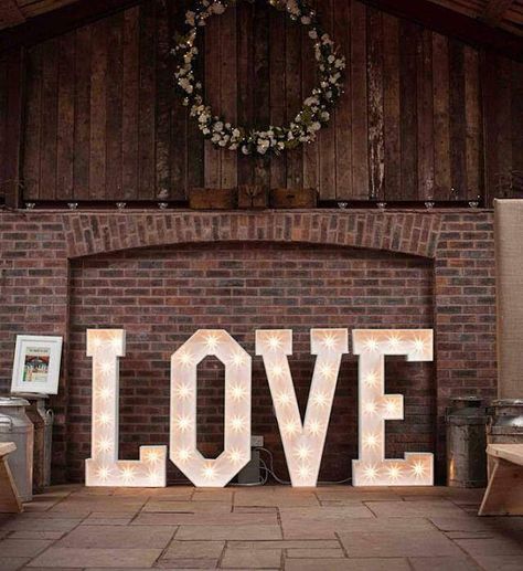 12-40" Large marquee lights love wood letters Wedding Letter Decor sign lights Large Marquee lights Wedding Letters Decor, Large Marquee Letters, Big Wooden Letters, Diy Marquee Letters, Light Up Letter, Initial Decor, Letter Lights, Lighted Marquee Letters, Large Wooden Letters