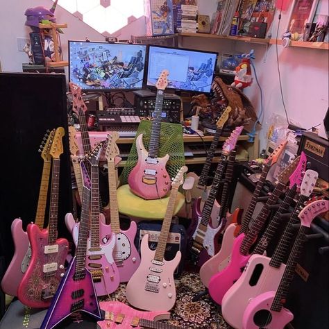 Girly Music Studio, Pink Music Studio, Girly Music, Pink Music, Music Studio, Music, Pink, Quick Saves