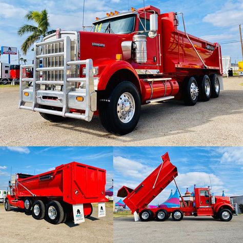 De Lucio USA Truck Sales 🚛 on Instagram: “FOR SALE ‼️ 🔴2014 Kenworth W900 🔴  Cummins ISX15 485hp 🔒 OVERHAUL 🔒 122,000 miles 🔒 4 Years Warranty 🔒 18 Speed 🔒 New Dump Truck Conversion…” Truck Conversion, Eaton Fuller, Jacked Up Truck, Kenworth W900, Dump Trucks For Sale, Photoshop Tutorial Typography, Peterbilt 379, Snow Plow, Dump Trucks