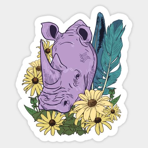 Skate Stickers, Flora Fauna, Roller Skate, Flora And Fauna, Dandy, Rosemary, Goats, Rooster, Sticker Design