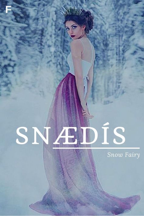 Winter names - Snaedis - Snow fairy Winter Names, S Baby Girl Names, Strong Baby Names, Fairy Names, Southern Baby Names, Nature Names, Fairy Baby Showers, Feminine Names, Female Character Names