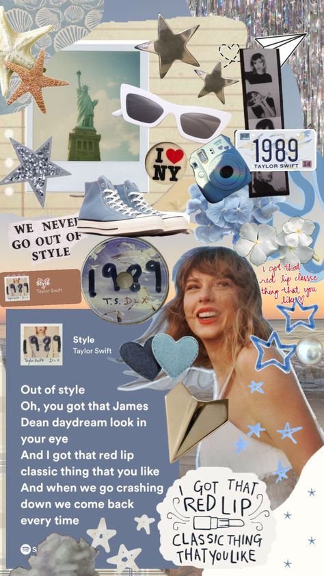 Taylor Swift #taylorswift #tswizzle #1989 #1989tv #tswift || my fav song by Taylor!! Style!! Taylor Swift Style 1989, 1989 Collage, Fav Song, Song Of Style, Taylor Swift 1989, Taylor Swift Concert, Taylor Swift Songs, Taylor Swift Style, Out Of Style