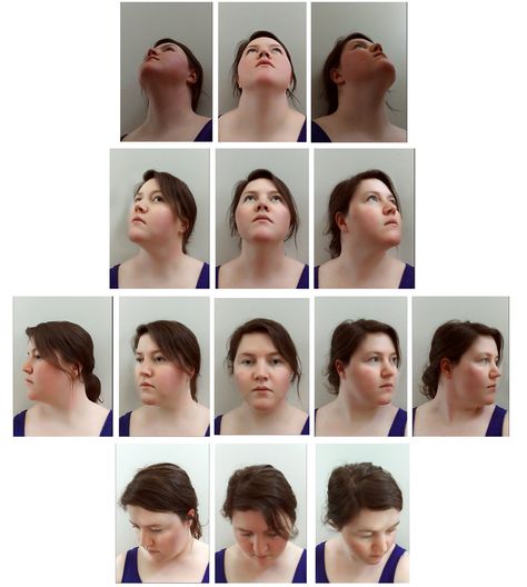 head rotations drawing reference Rotating Head Reference, Head Perspective Reference Photo, Upturned Head Reference, Head Rotation Drawing, Face Rotation Reference, Head 360 Reference, 360 Head Reference, Head Angles Reference Photo, Head Rotation Reference